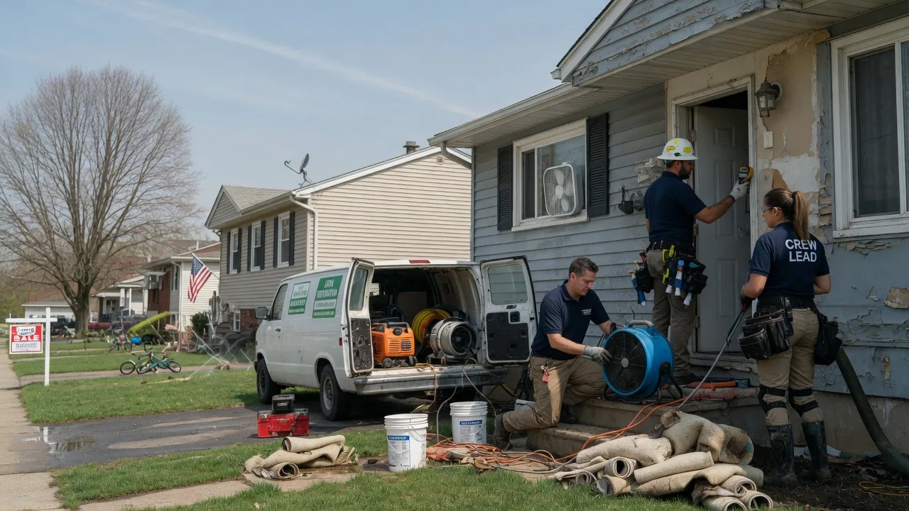 Flood Cleanup in Paradise, PA near me